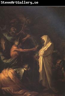 Salvator Rosa The Spirit of Samuel Called up before Saul by the Witch of Endor (mk05)